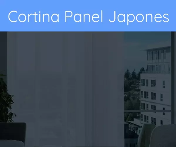 Cortina Panel Japones para salas y hogares modernos